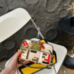 Fendi Baguette Mini Bag Multicolor 18cm 8BS017ANH4F1Q6O - Image 3