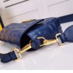 Fendi Baguette Nappa Bag Blue 27cm 8BR600A72VF19PO - Image 3