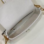 Fendi Baguette Canvas Bag White 28cm 8BR600AMCDF1CFK - Image 4