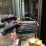 Fendi Baguette Mini Bag Black 20cm 8BS017A72VF15ZW - Image 3