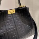 Fendi Original Peekaboo Black 30Cm - Image 3
