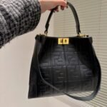 Fendi Original Peekaboo Black 30Cm - Image 5