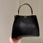 Fendi Original Peekaboo Black 30Cm - Image 7