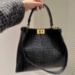 Fendi Original Peekaboo Black 30Cm - Image 10