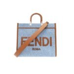 Fendi Sunshine Medium Denim Light Blue 35Cm