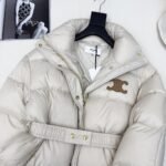 Celine Down Jacket Polyester White - Image 4