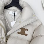 Celine Down Jacket Polyester White - Image 5