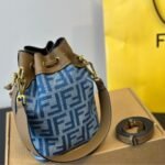 Fendi Mon Tresor Light Blue Ff Denim 12Cm 8Bs093As3Ff1Plm - Image 5