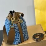 Fendi Mon Tresor Light Blue Ff Denim 12Cm 8Bs093As3Ff1Plm - Image 6