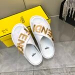 Fendi Fendigraphy Slides White - Image 8