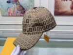 Fendi Zucca Ff Monogram Cap Brown - Image 5