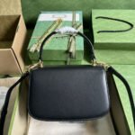Gucci Blondie Top Handle Black 23cm 735101 UXX0G 1000 - Image 3