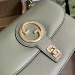 Gucci Blondie Top Handle Bag Light Green 23cm 735101 UXX0G 3408 - Image 7