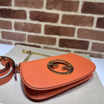 Gucci Blondie Small Shoulder Bag Orange 28cm 699268 UXX0G 7519 - Image 3