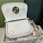 Gucci Blondie Small Shoulder Bag White 28cm 699268 UXX0G 9022 - Image 6