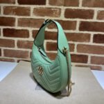 Gucci Marmont Mini Bag Green 21.5 cm 699514 AABZN 6707 - Image 3