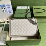 Gucci Dionysus Small Bag Beige and White 28 cm - Image 3
