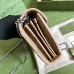 Gucci Marmont Mini Matelasse Bag Beige 20cm - Image 4