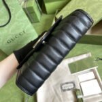 Gucci Marmont Mini Matelasse Bag Black 20cm - Image 4