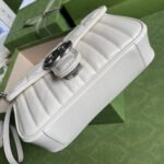 Gucci Marmont Mini Bag White 23 cm 446744 UM8AN 9022 - Image 4