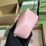 Gucci Marmont Belt Bag Pink 12.5 cm 739599UM8KV 5909 - Image 4