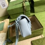 Gucci Marmont Bag Blue16.5 cm 699757 UM8KV 4928 - Image 5