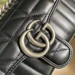 Gucci Marmont Mini Bag Black 23 cm 446744 UM8AN 1000 - Image 6
