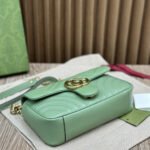 Gucci Marmont Bag Green 26 cm 443497 AABZC 3408 - Image 6