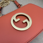 Gucci Blondie Mini Shoulder Bag Orange 21cm 724645 UXX0G 7519 - Image 7
