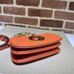 Gucci Blondie Mini Shoulder Bag Orange 21cm 724645 UXX0G 7519 - Image 8