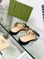 Gucci Women’S Gucci Blondie Thong Sandal Black 739048 C9D00 1000 - Image 5