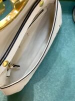 Gucci Blondie Shoulder Bag White Leather 28Cm 699268 Uxx0G 9022 - Image 6