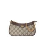 Gucci Ophidia Mini Bag Gg Supreme Beige And Ebony 20Cm 764960 K9Gsg 8367