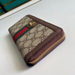 Gucci Ophidia Zip Around Wallet Brown 19.5cm 523154 96IWG 8745 - Image 5