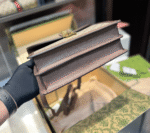 Gucci Ophidia Medium Top Handle Bag Gg Supreme Beige And Ebony 25Cm 651055 96Iwx 8745 - Image 4