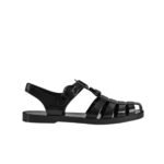 Gucci Sandal With Double G Black 674132 Fm00 1000