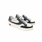 Gucci Gg Men’S Sneaker Leather Black And White