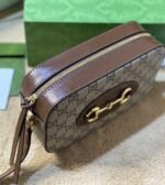 Gucci Horsebit 1955 Small Shoulder Bag Beige 21Cm 760196 92Tcg 8563 - Image 3