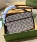 Gucci Horsebit 1955 Small Shoulder Bag Beige 21Cm 760196 92Tcg 8563 - Image 7