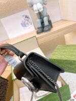 Gucci Dionysus Mini Top Handle Bag Black 18Cm 752029 Caogn 1155 - Image 7