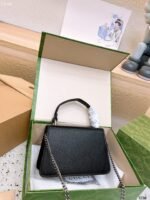 Gucci Dionysus Mini Top Handle Bag Black 18Cm 752029 Caogn 1155 - Image 8