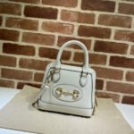 Gucci Horsebit 1955 Bag White 20cm - Image 2