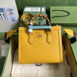 Gucci Diana Tote Bag Yellow 27cm 702721 U3ZDT 7480 - Image 2