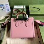 Gucci Diana Tote Bag Pink 27cm 702721 LAADZ 5941 - Image 2