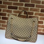 Gucci Horsebit 1955 Tote Bag Brown 42cm - Image 3
