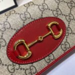 Gucci Horsebit 1955 Wallet Red Brown 19cm 621892 FAD6L 9756 - Image 4