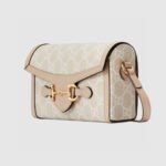 Gucci Horsebit 1955 Bag Beige White 18cm 699296 UULBG 9683 - Image 3