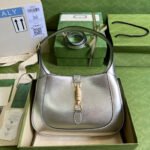 Gucci Jackie 1961 Small Bag 28 cm Silver 636709 1TR0G 8106 - Image 2