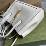 Gucci Jackie 1961 Medium Tote Bag White 30 cm 649016 0YK0G 9022 - Image 5