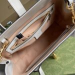 Gucci Jackie 1961 Medium Tote Bag White 30 cm 649016 0YK0G 9022 - Image 7